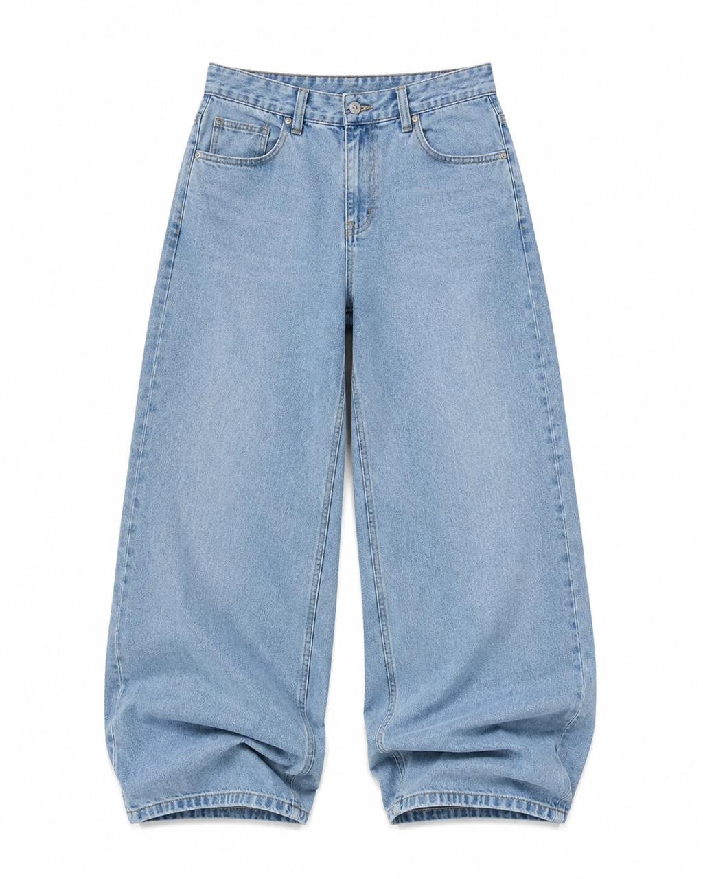 Aurevo Ice Blue | Baggy Jeans