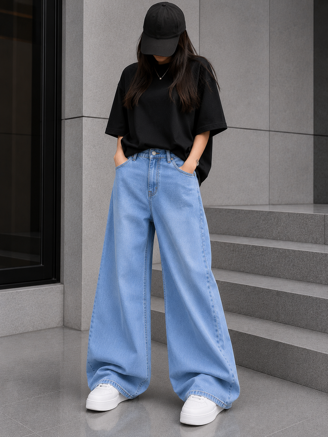 Aurevo Denim Skyline | Baggy Jeans
