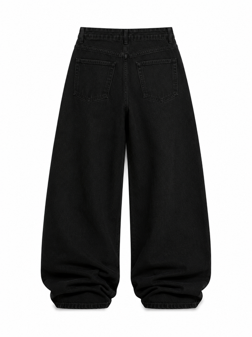 Aurevo Phantom Black | Baggy Jeans