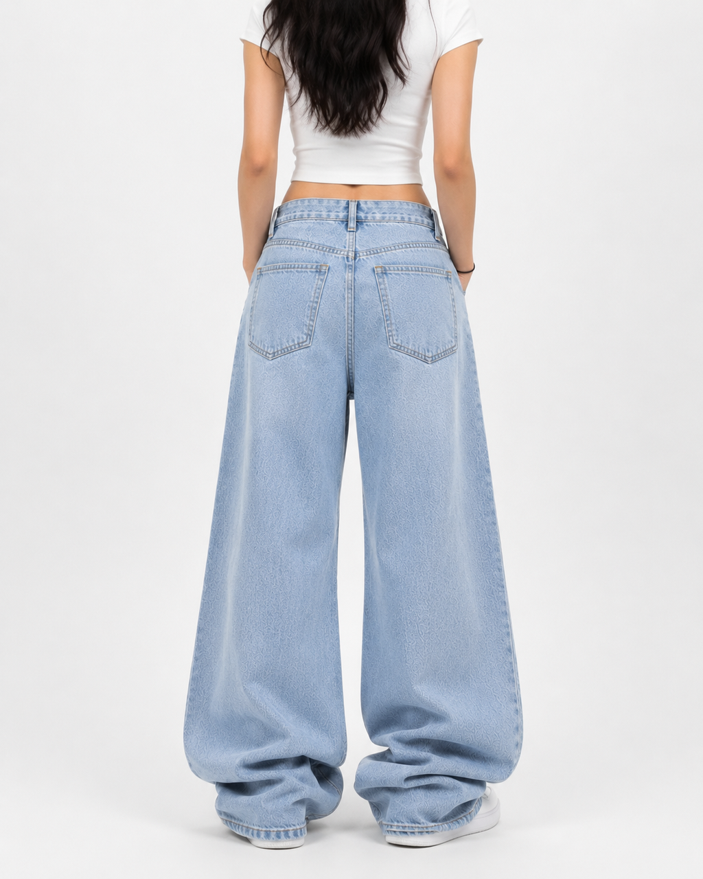 Aurevo Ice Blue | Baggy Jeans