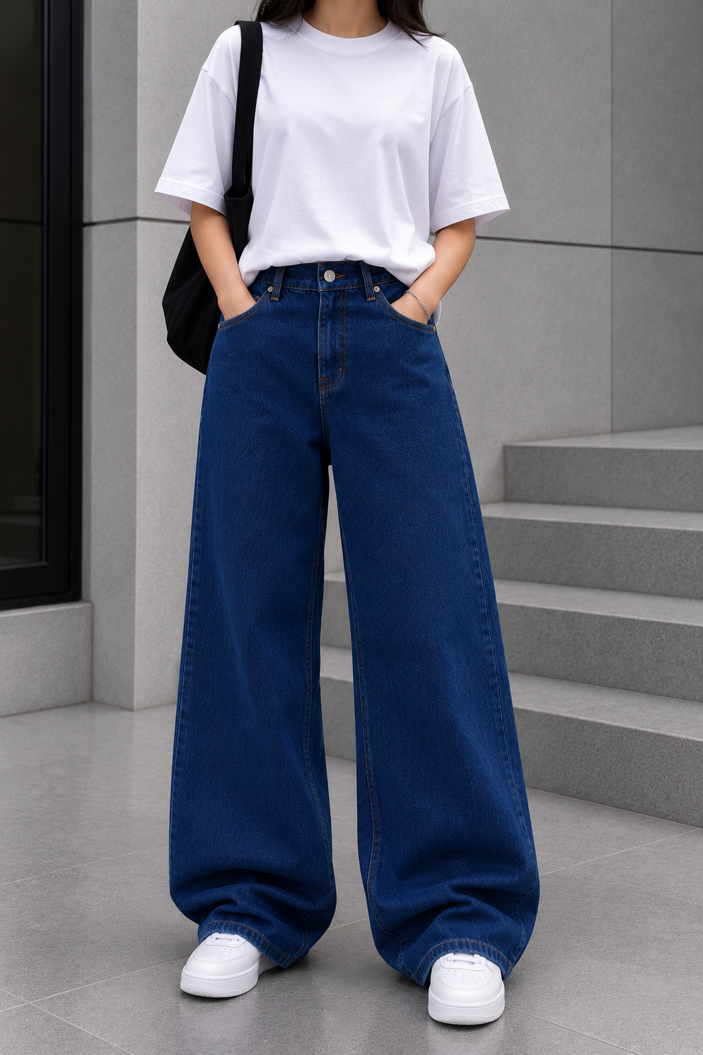 Aurevo Denim Midnight Drift | Baggy Jeans